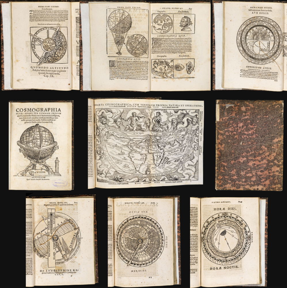 1564 Gemma Frisius edition of Peter Apian's Introduction to Cosmography