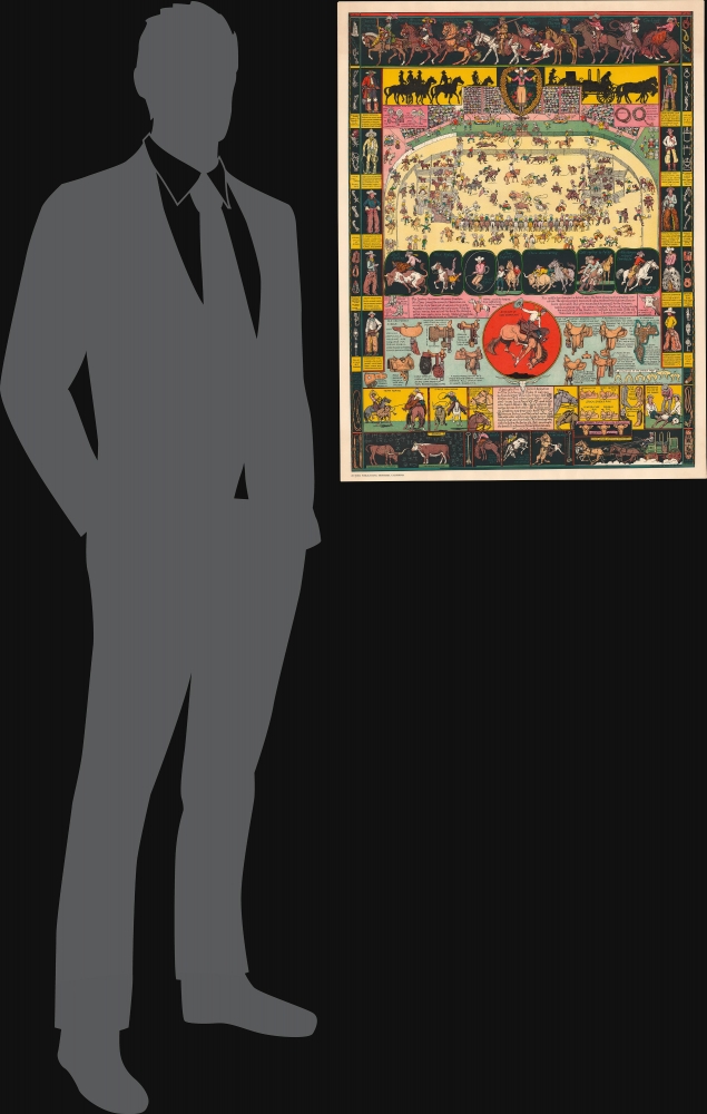 I dedicate this Carte of Evolution to The California Rodeo of Salinas... - Alternate View 1