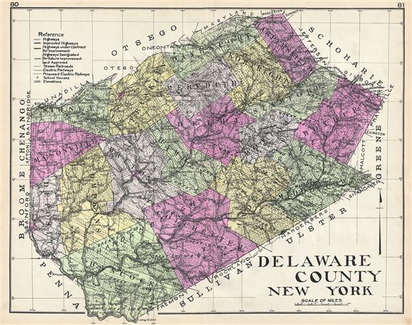 Delaware County New York. - Main View