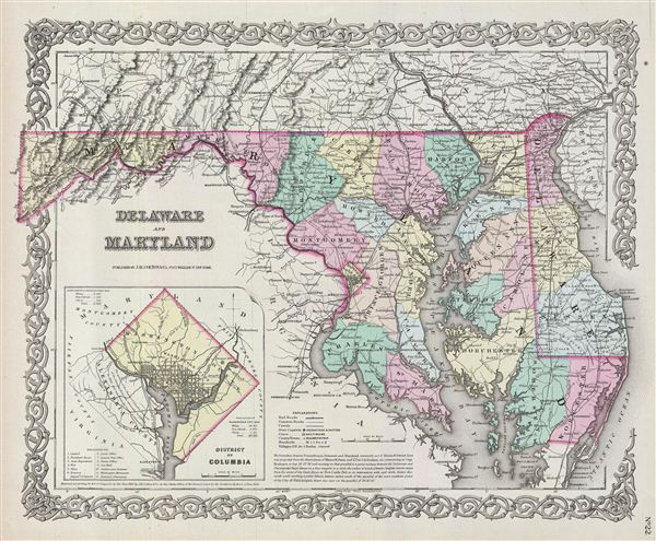 Delaware And Maryland. - Main View