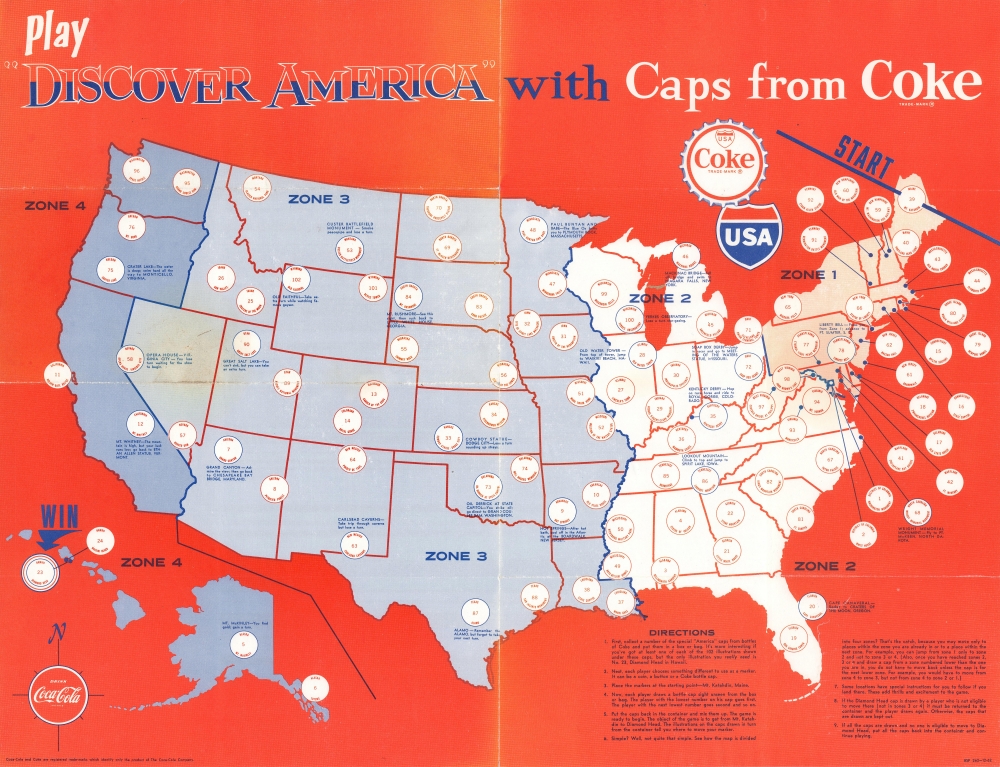 Play 'Discover America' with Caps from Coke. - Alternate View 1