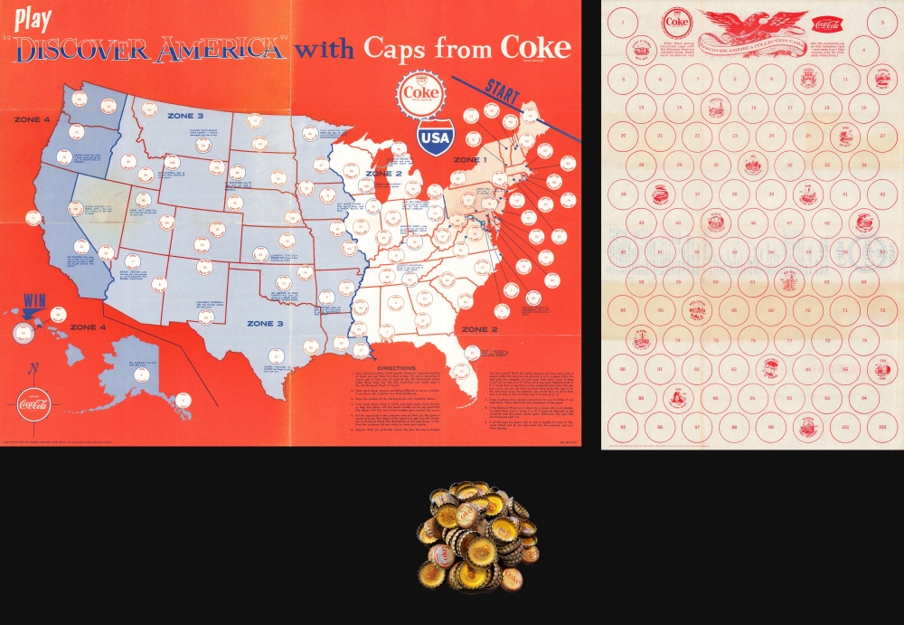 Play 'Discover America' with Caps from Coke. - Main View