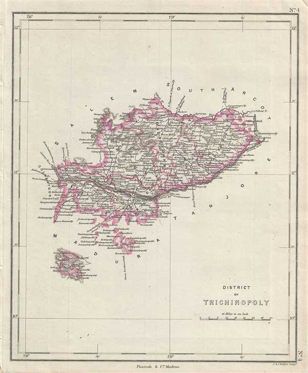 District of Trichinopoly. - Main View