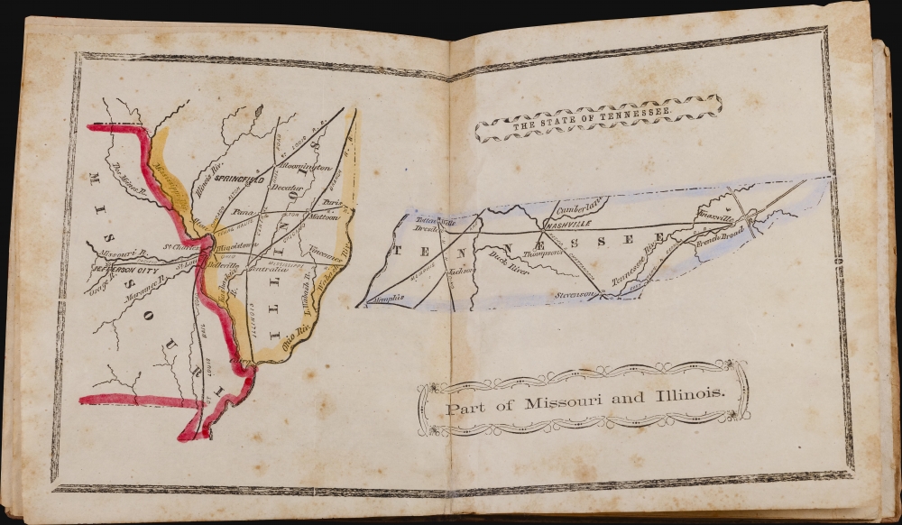 Primary Geography Arranged as a Reading Book, with Questions and Answers  Attached.: Geographicus Rare Antique Maps