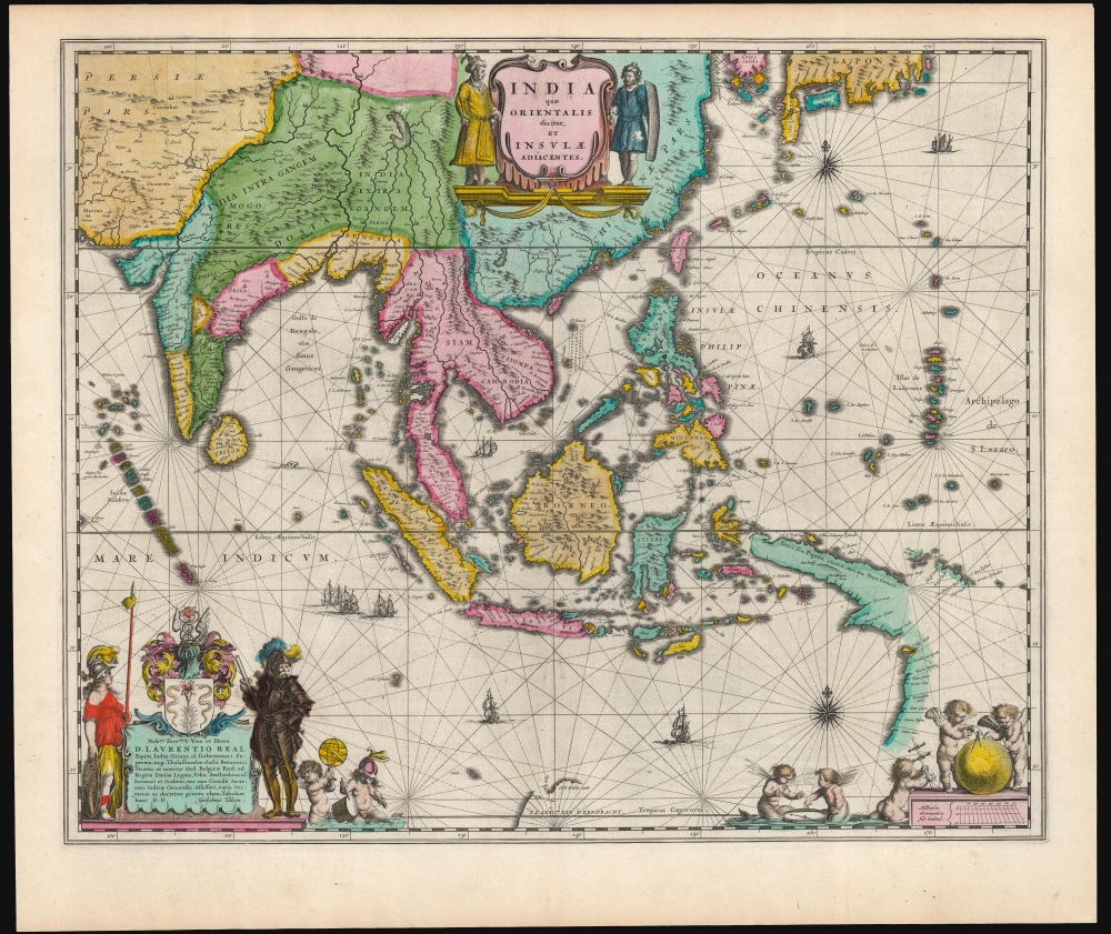India quae Orientalis dicitur, et Insulae Adiacentes. - Main View