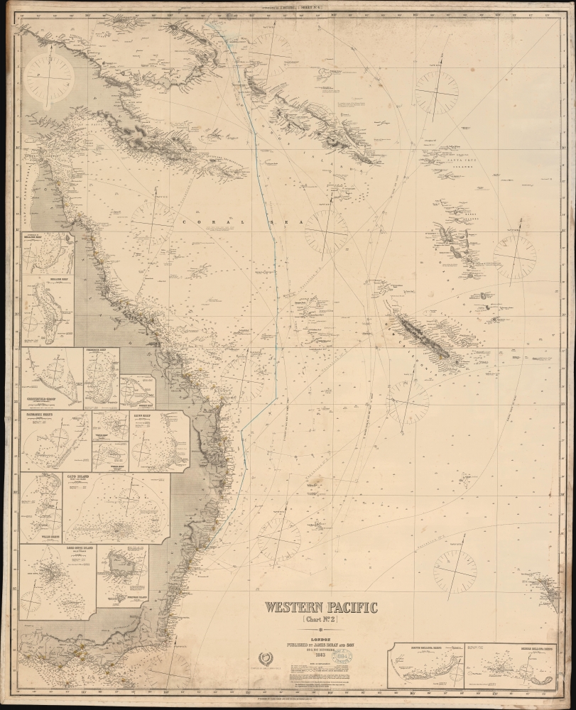 Western Pacific Chart No. 2. - Main View
