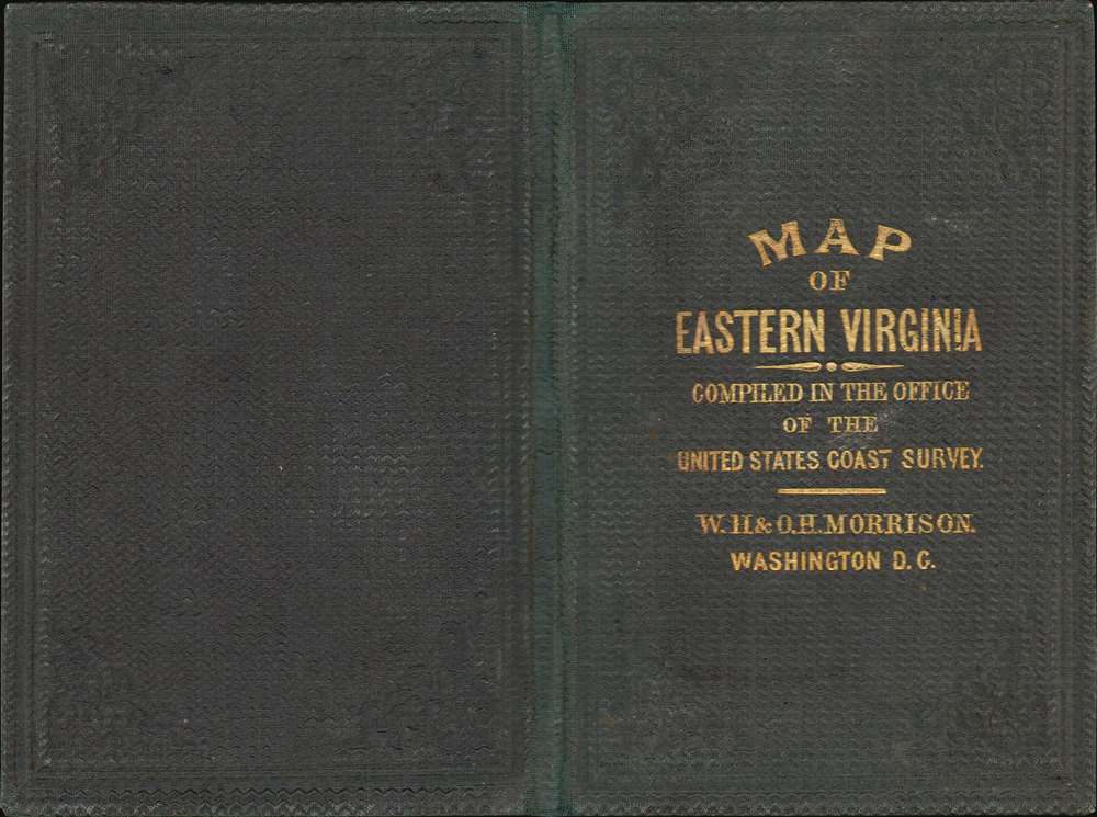 Map of Eastern Virginia. - Alternate View 1