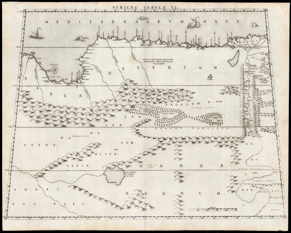 Africae Tabula VI. - Main View