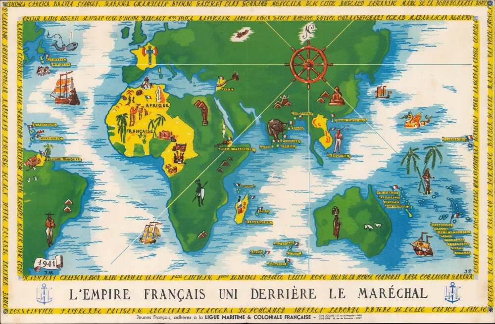 L'Empire français uni derrière le Maréchal. - Main View