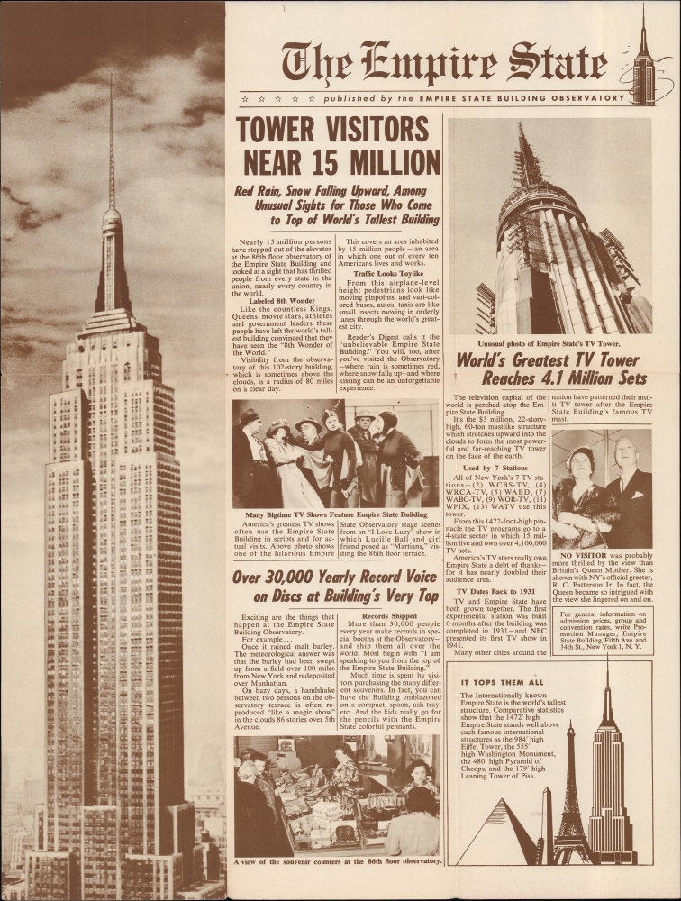 Empire State Building Dominates the World's Greatest City. - Alternate View 1