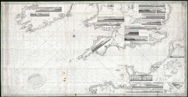 A Chart of the British Channel, On Mercator's Projection. - Main View