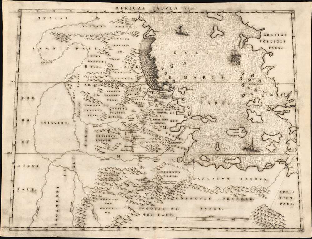 Africae Tabula VIII. - Main View