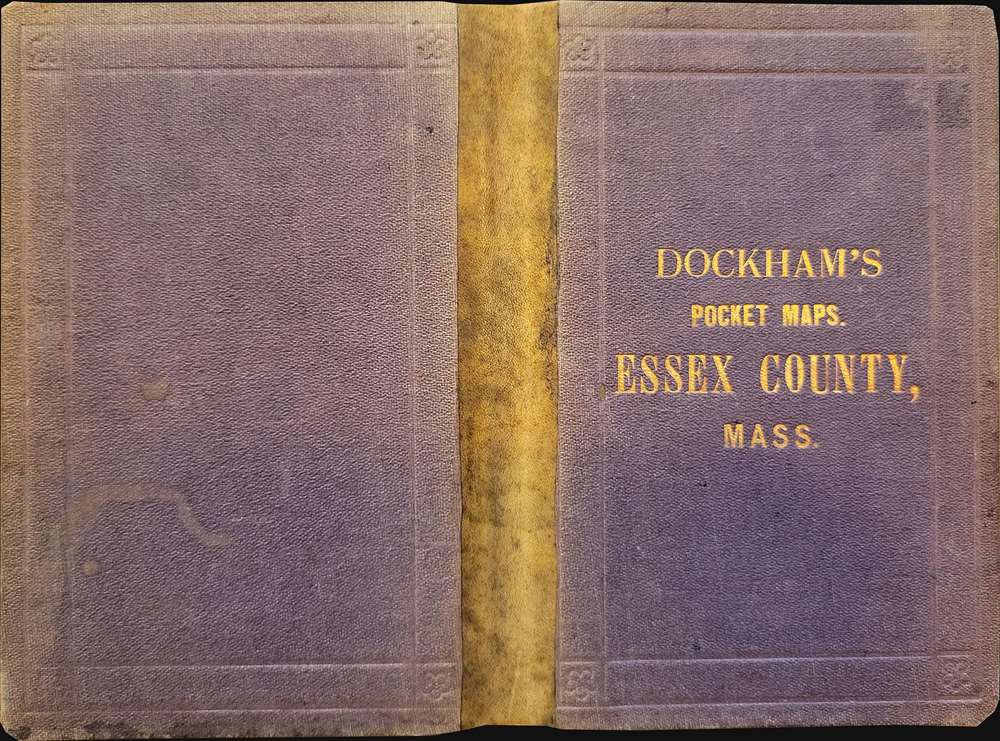 A Topographical Map of Essex County, Massachusetts. - Alternate View 1