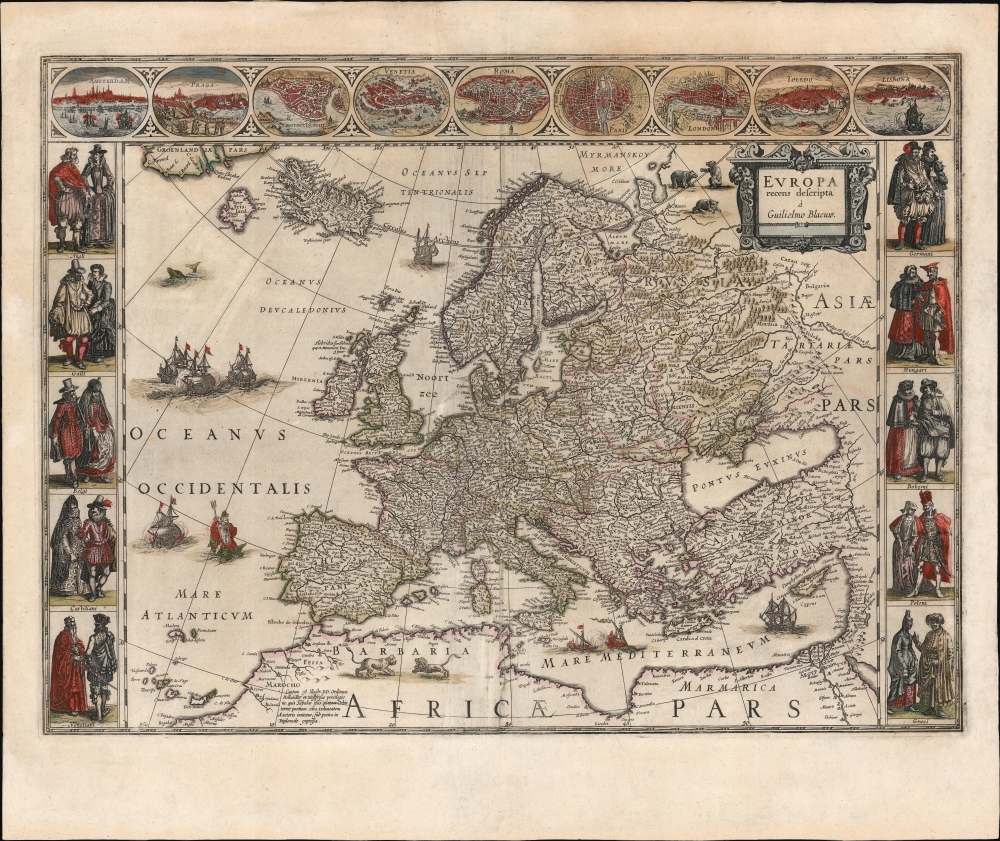 Europa recens descripta à Guilielmo Blaeuw. - Main View