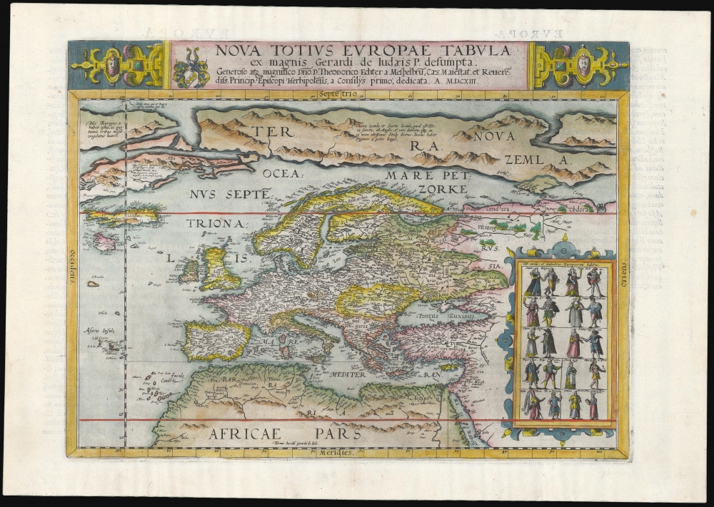 Nova Totius Europae Tabula. - Main View