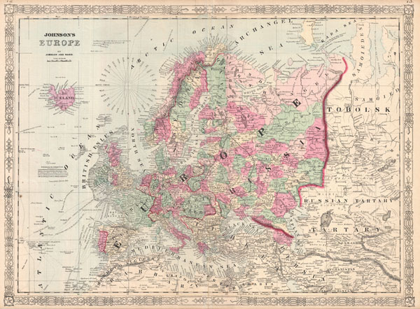 Johnson's  Europe. - Main View