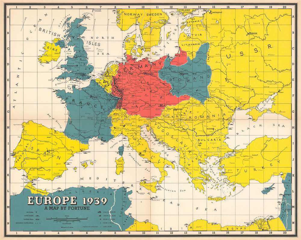 Europe 1939. - Main View