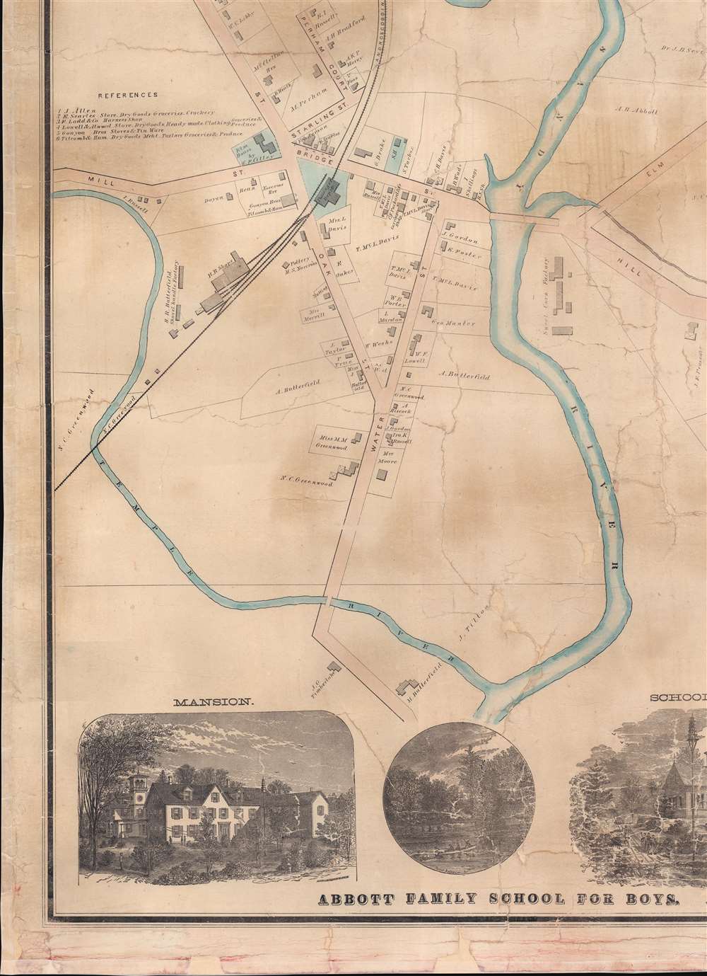 Map of Farmington Maine. - Alternate View 4