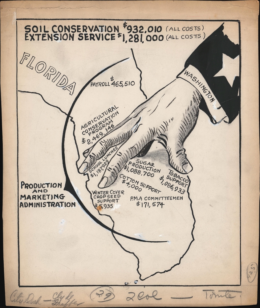 [Department of Agriculture Spending in Florida.] - Main View