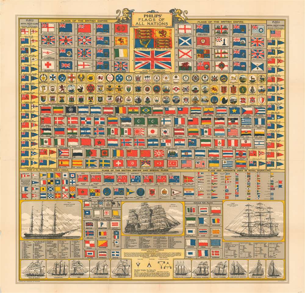 Philips' Flags of All Nations. - Main View