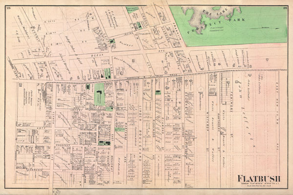 Flatbush Town of Flatbush Kings Co. L.I. - Main View