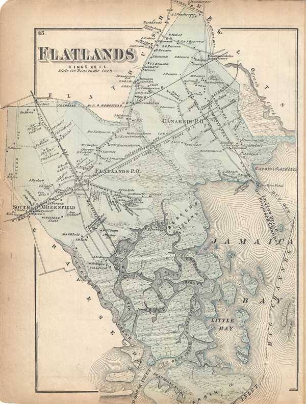 Flatlands, Kings Co. L.I. - Main View