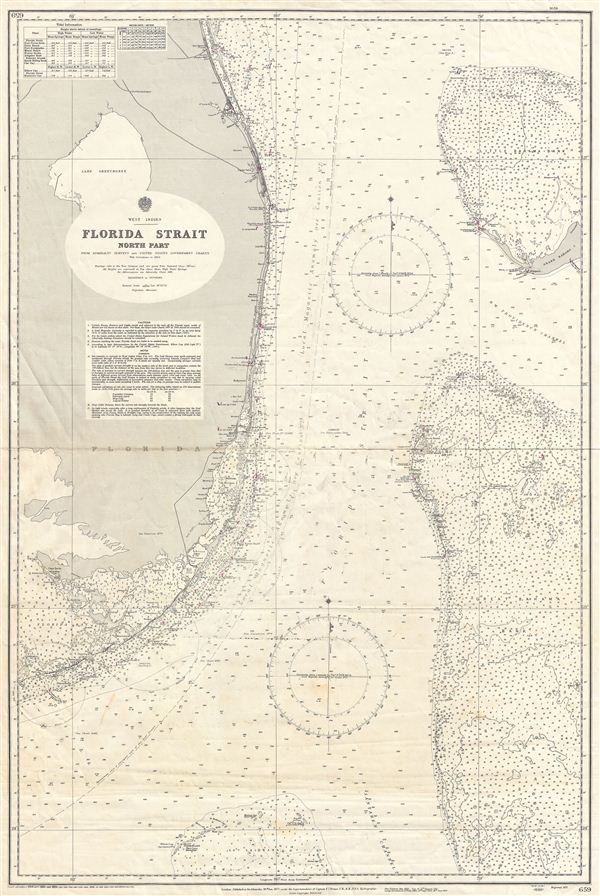 West Indies Florida Strait North Part - Main View