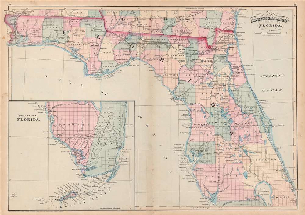 Asher and Adams' Florida. - Main View