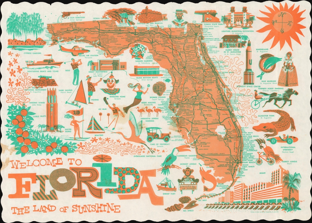 Welcome to Florida The Land of Sunshine. - Main View