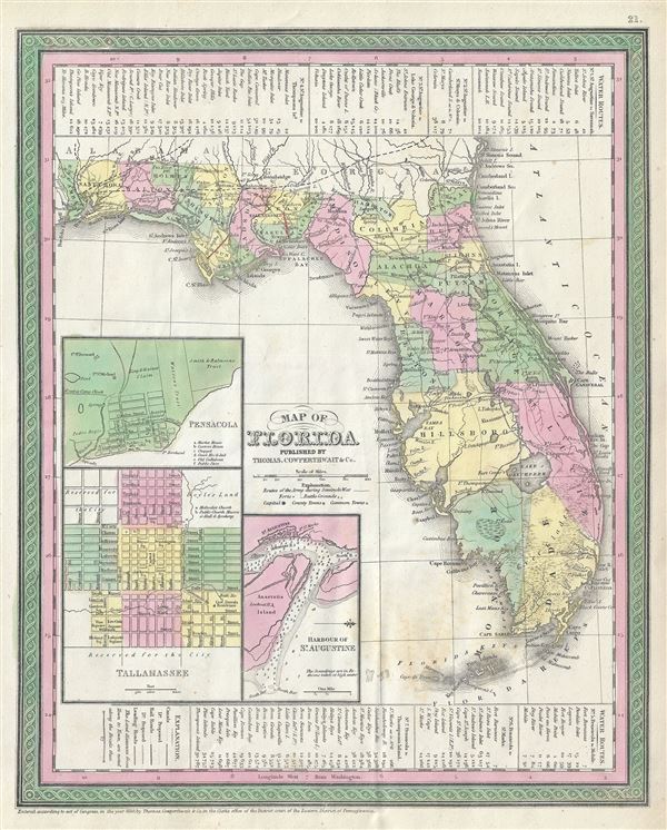 Map of Florida. - Main View