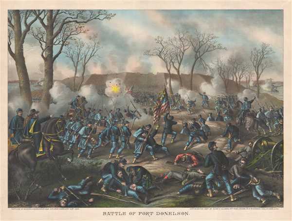 Battle of Fort Donelson. - Main View