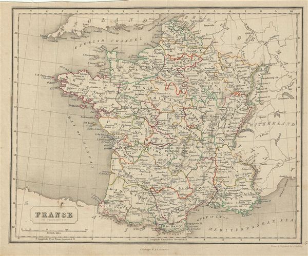 France in Provinces. - Main View