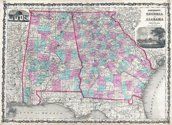 Johnson's Georgia and Alabama - Main View