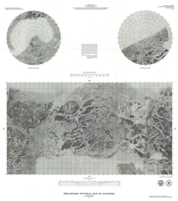 Preliminary Pictorial Map of Ganymede. - Main View