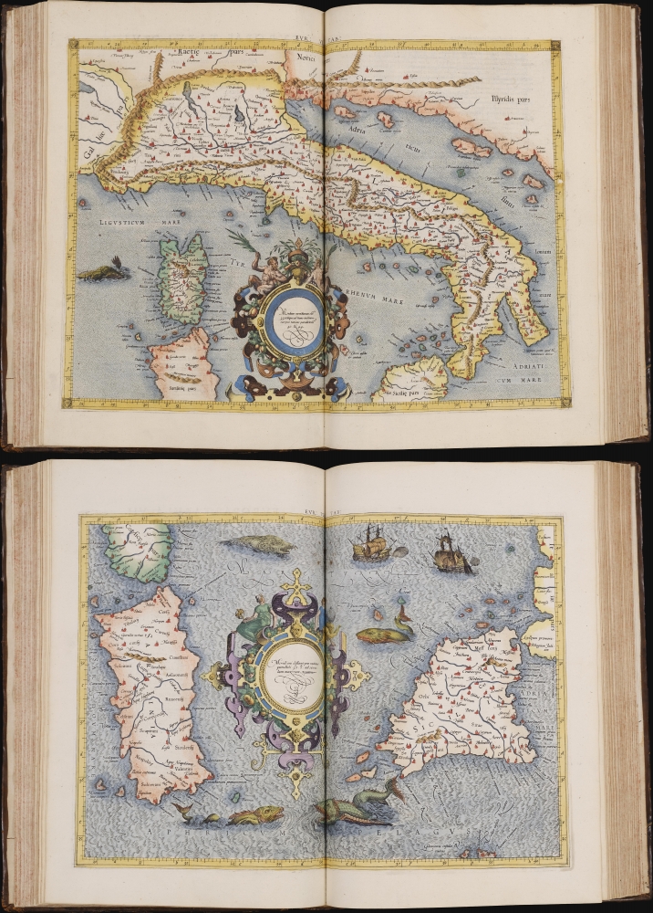 Cl Ptolemaei Alexandrini Geographiae libri octo: recognitiiam diligenter emendati cum tabulis geographicis ad mentem auctoris restitutis ac emendatis, per Gerardum Mercatorem. - Alternate View 3