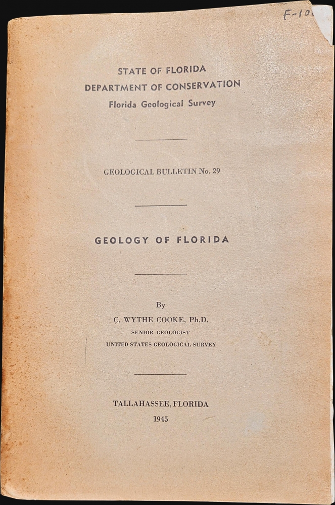 Geologic Map of Florida. - Alternate View 2