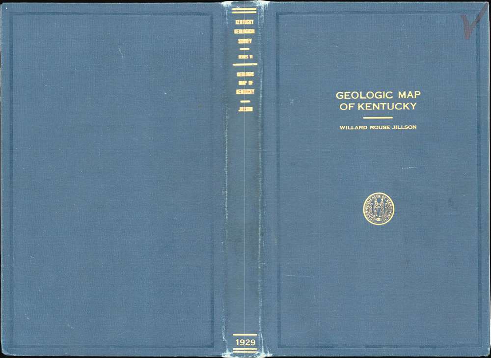Geologic Map of Kentucky. - Alternate View 4