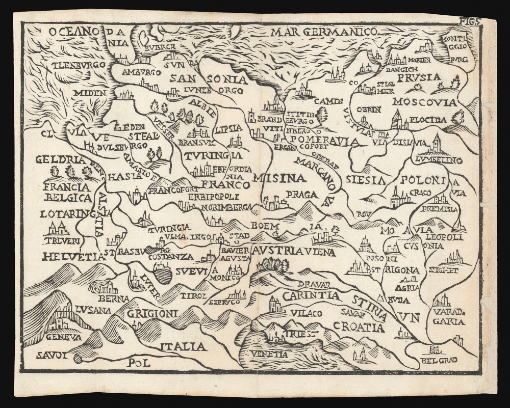 [Untitled map of Germany]. - Main View