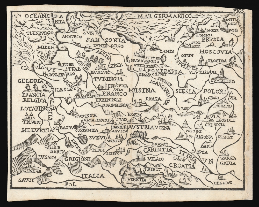 [Untitled map of Germany]. - Main View