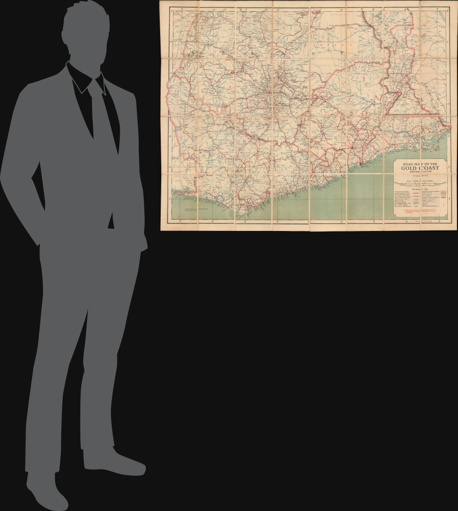 Road Map of the Gold Coast Southern Section. - Alternate View 1