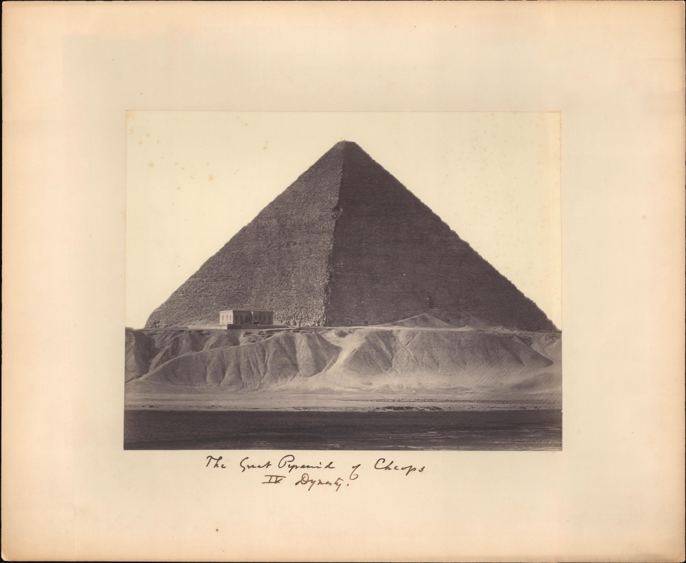 The Great Pyramid of Cheops IV Dynasty. - Main View