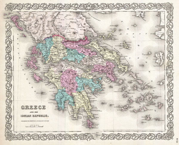 Greece and the Ionian Republic. - Main View