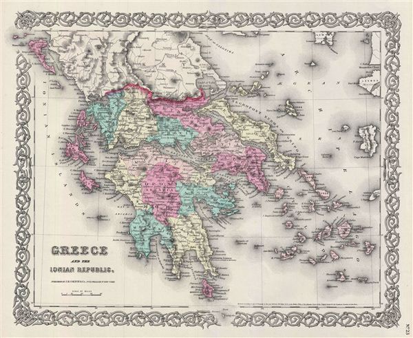 Greece and the Ionian Republic. - Main View