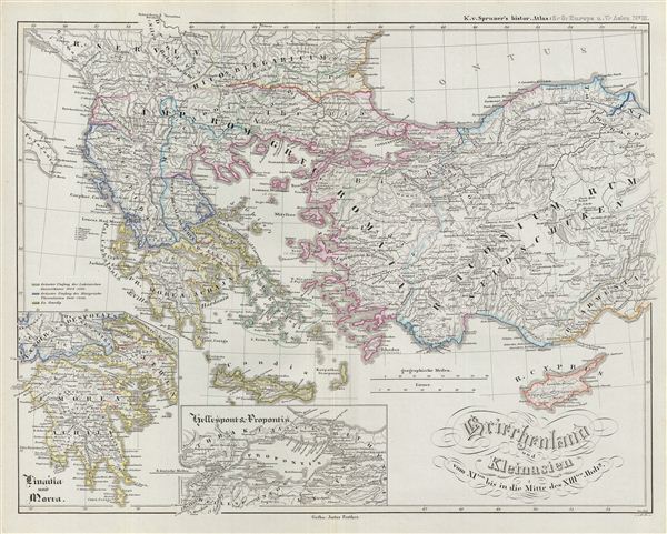 Griechenland und Kleinasien vom XIten bis in die Mitte des XIIIten Jhdts. - Main View