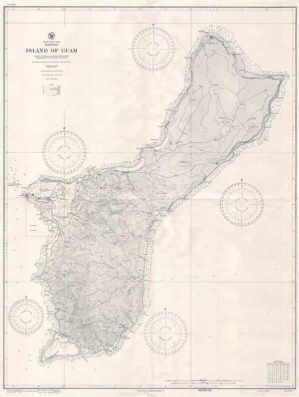 North Pacifc Ocean Marianas Island of Guam. - Main View