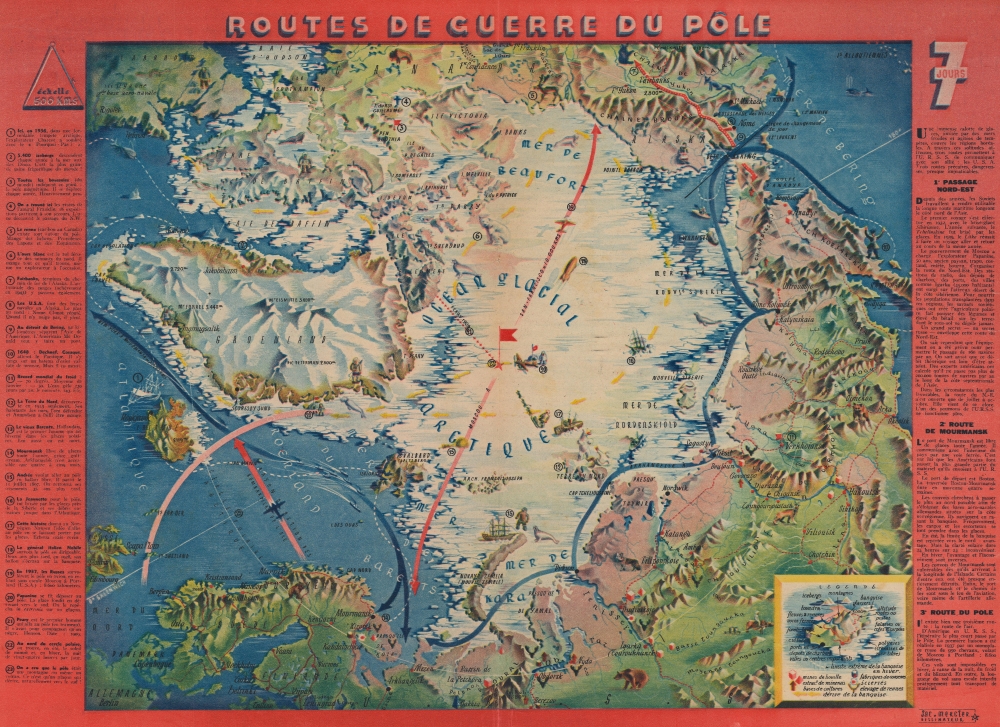 Routes de Guerre du Pôle. - Main View