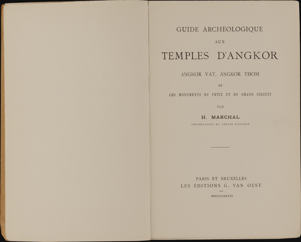 Guide Archéologique aux Temples d'Angkor. - Alternate View 2