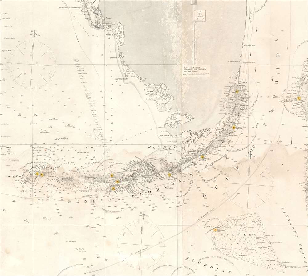 The Bahama Banks and Gulf of Florida, Sheet 1. - Alternate View 2