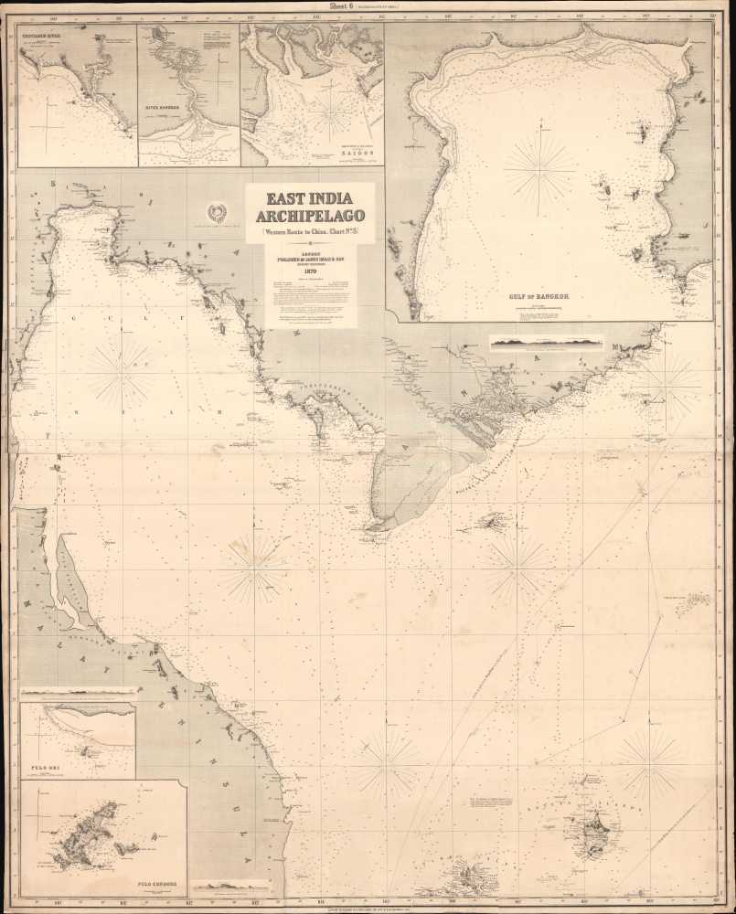 East India Archipelago. [Western Route to China. Chart No. 3]. - Main View