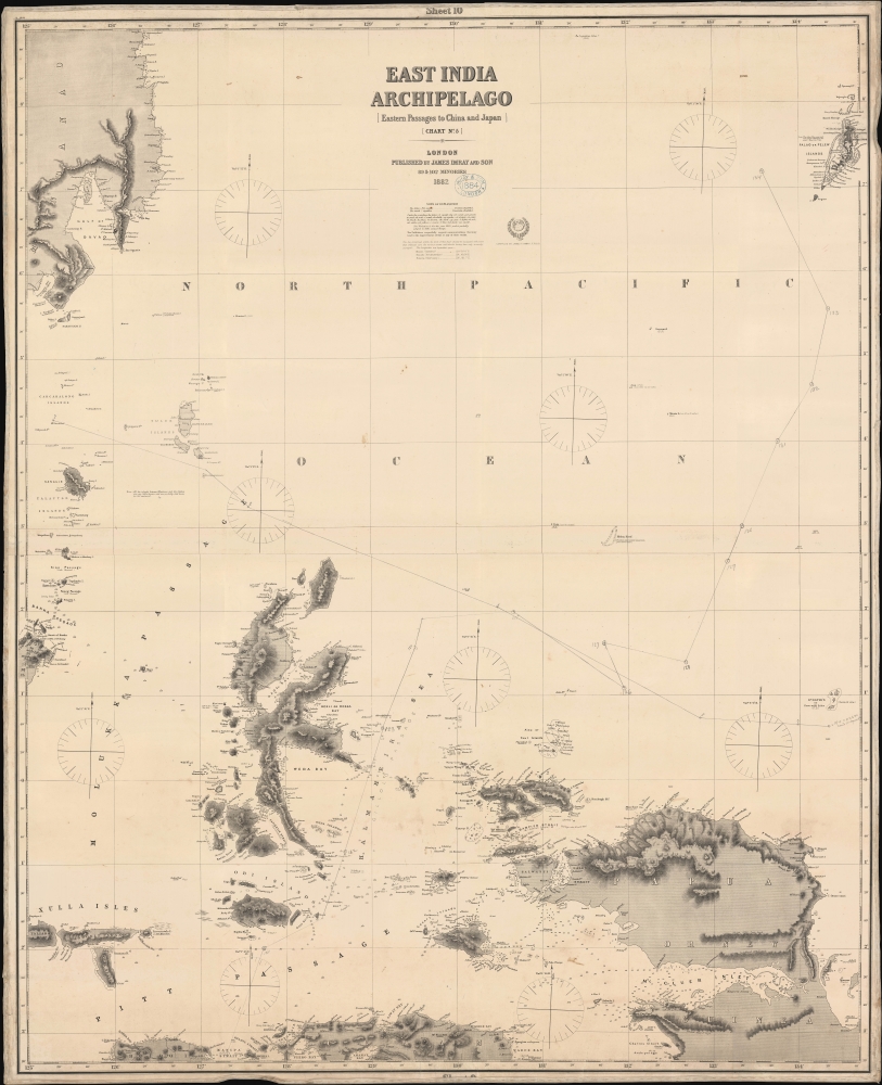 East India Archipelago [Eastern Passages to China and Japan] [Chart No. 5]. - Main View